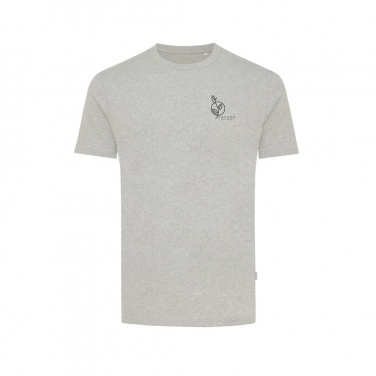 Logo trade business gifts image of: Iqoniq Manuel recycled cotton t-shirt undyed